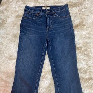 Madewell Cali Demi boot Jean